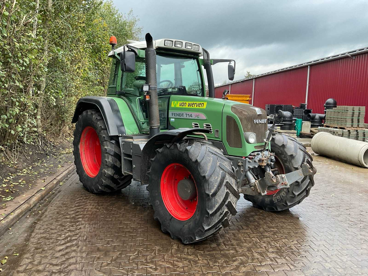 2009 FENDT 714 VARIO TMS ALL-WHEEL DRIVE AGRICULTURAL TRACTOR - Tracteur agricole: photos 4 2009 FENDT 714 VARIO TMS ALL-WHEEL DRIVE AGRICULTURAL TRACTOR - Tracteur agricole: photos 4