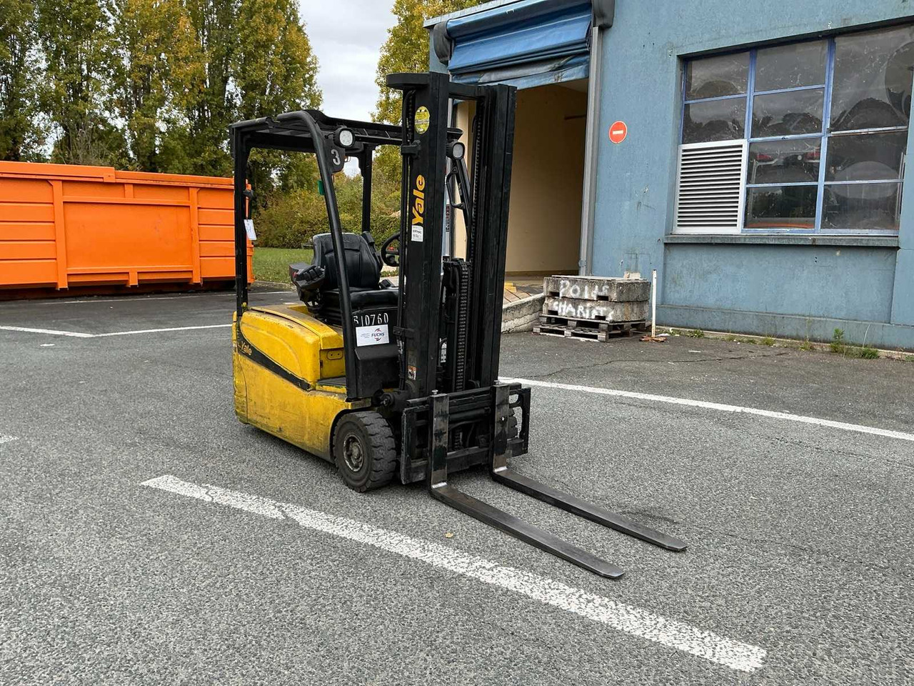 2009 YALE ERP16VF FORKLIFT - Chariot élévateur: photos 2 2009 YALE ERP16VF FORKLIFT - Chariot élévateur: photos 2