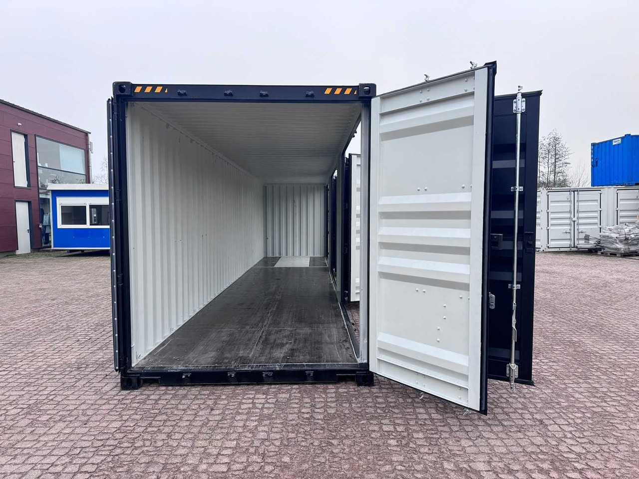 Conteneur maritime 40ft High Cube shipping container with 3 side doors: photos 8