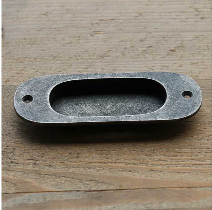 (925x) Cast Iron Sliding Door Handle - round - Outil/ Équipement: photos 1 (925x) Cast Iron Sliding Door Handle - round - Outil/ Équipement: photos 1
