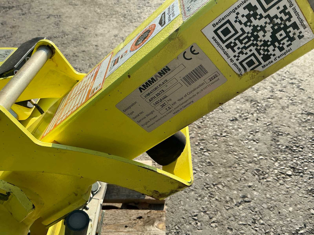 Ammann APH 55/75 - Plaque vibrante: photos 5 Ammann APH 55/75 - Plaque vibrante: photos 5