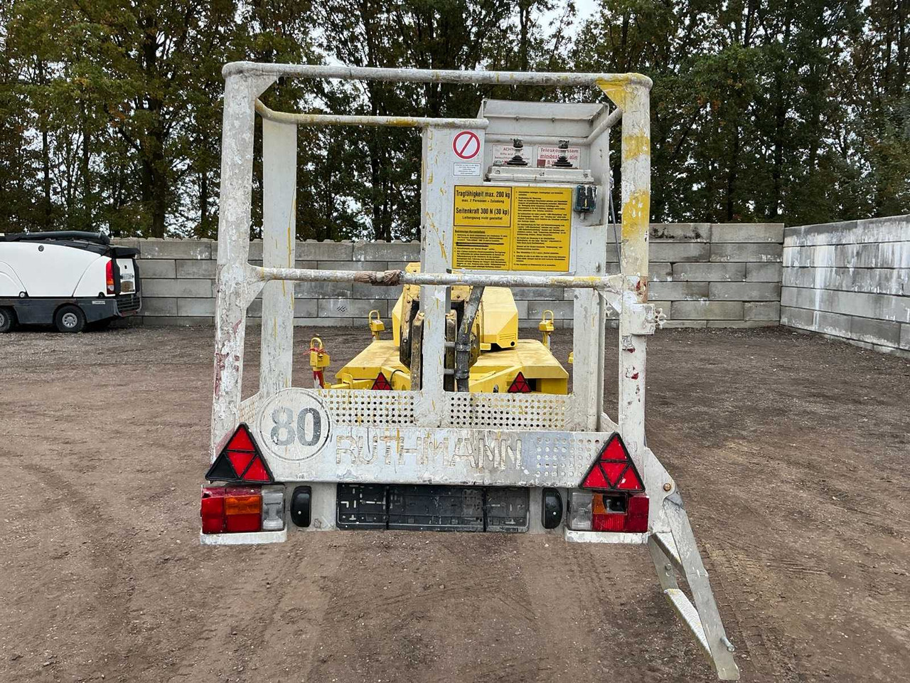 Anton Ruthmann ANTON RUTHMANN TA190B AERIAL PLATFORM - Nacelle: photos 4 Anton Ruthmann ANTON RUTHMANN TA190B AERIAL PLATFORM - Nacelle: photos 4