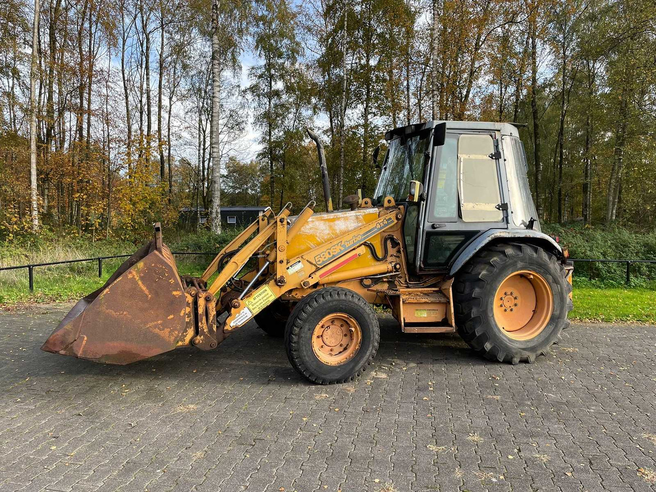 CASE - 1995 - 580 SK TURBO - BACKHOE LOADER - Tractopelle: photos 2 CASE - 1995 - 580 SK TURBO - BACKHOE LOADER - Tractopelle: photos 2