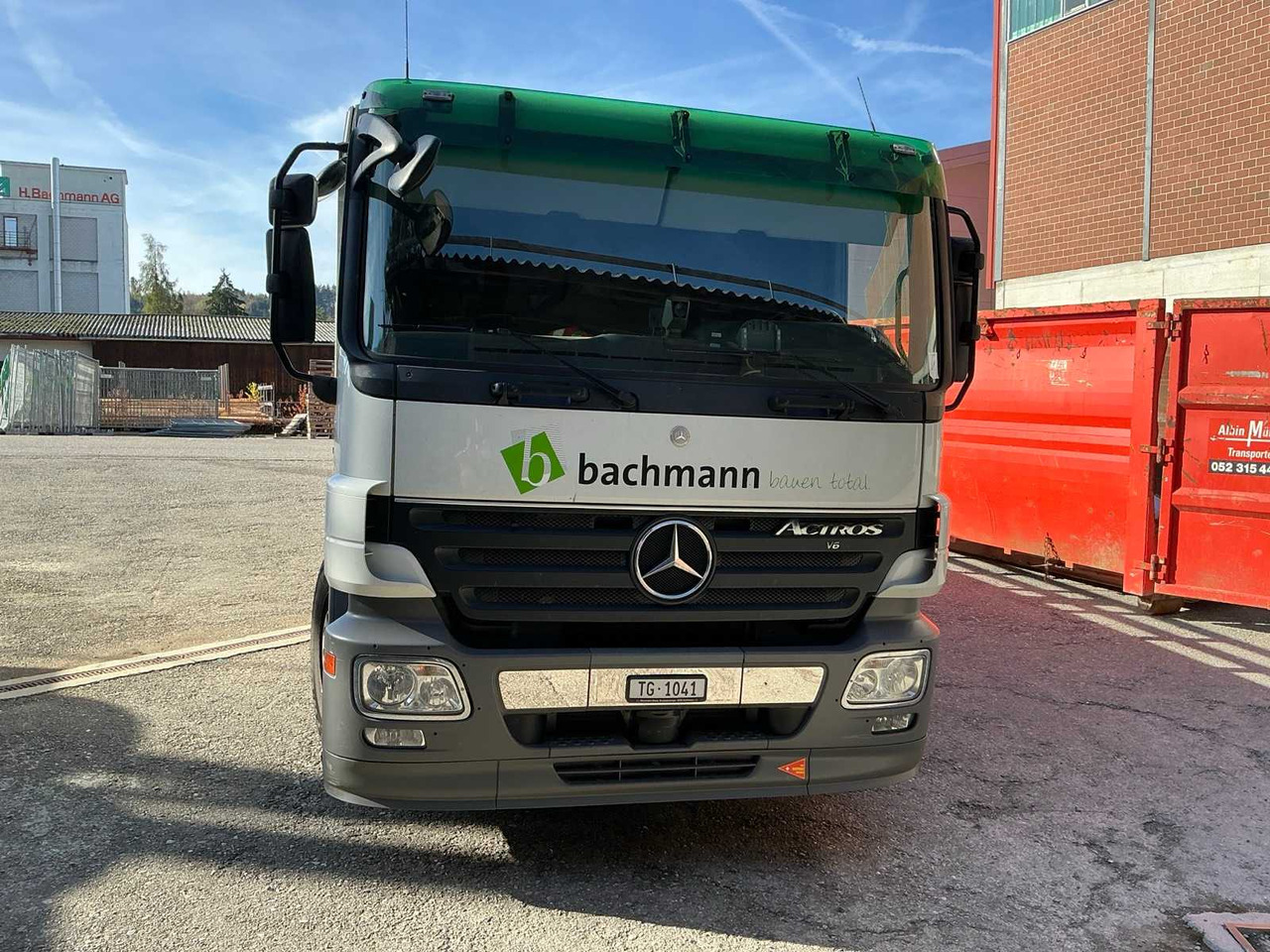2008 MERCEDES-BENZ ACTROS 2541 TRUCK WITH REAR CRANE - Camion: photos 3 2008 MERCEDES-BENZ ACTROS 2541 TRUCK WITH REAR CRANE - Camion: photos 3