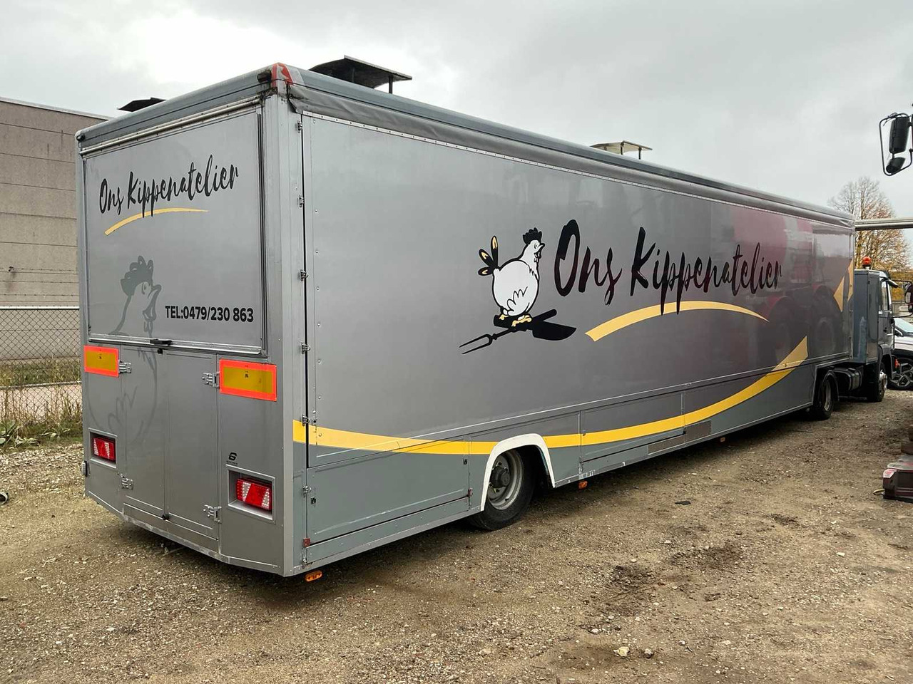 MAN 8-224 TRUCK WITH SEMI-TRAILER SALES - Camion: photos 2 MAN 8-224 TRUCK WITH SEMI-TRAILER SALES - Camion: photos 2