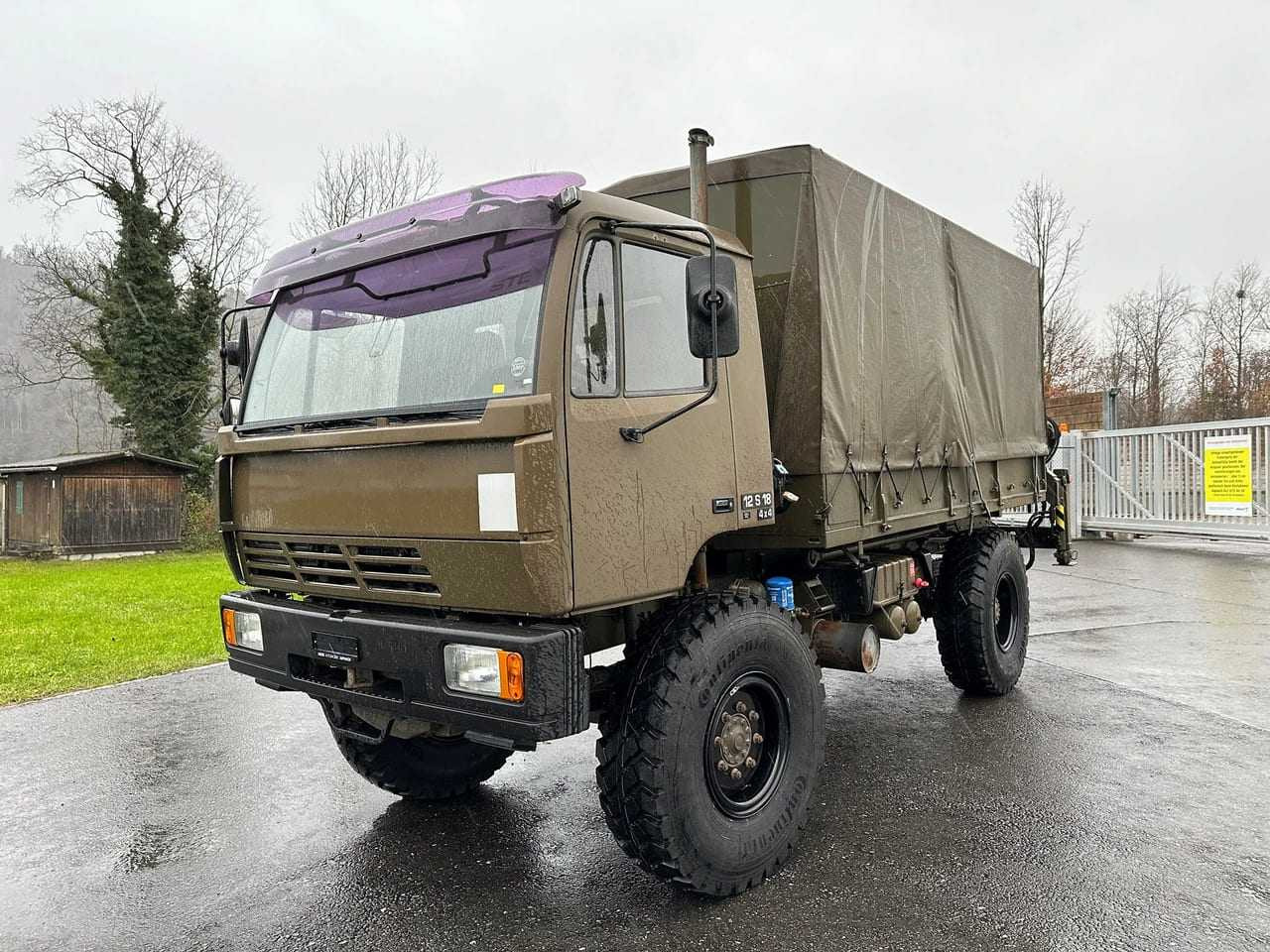 STEYR 12S18 4X4, WITHOUT CRANE - Camion: photos 5 STEYR 12S18 4X4, WITHOUT CRANE - Camion: photos 5