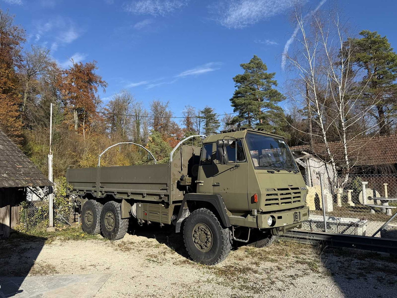 STEYR - 1491.320 / P40 / 6X6M - TRUCK - 1998 - Camion: photos 3 STEYR - 1491.320 / P40 / 6X6M - TRUCK - 1998 - Camion: photos 3