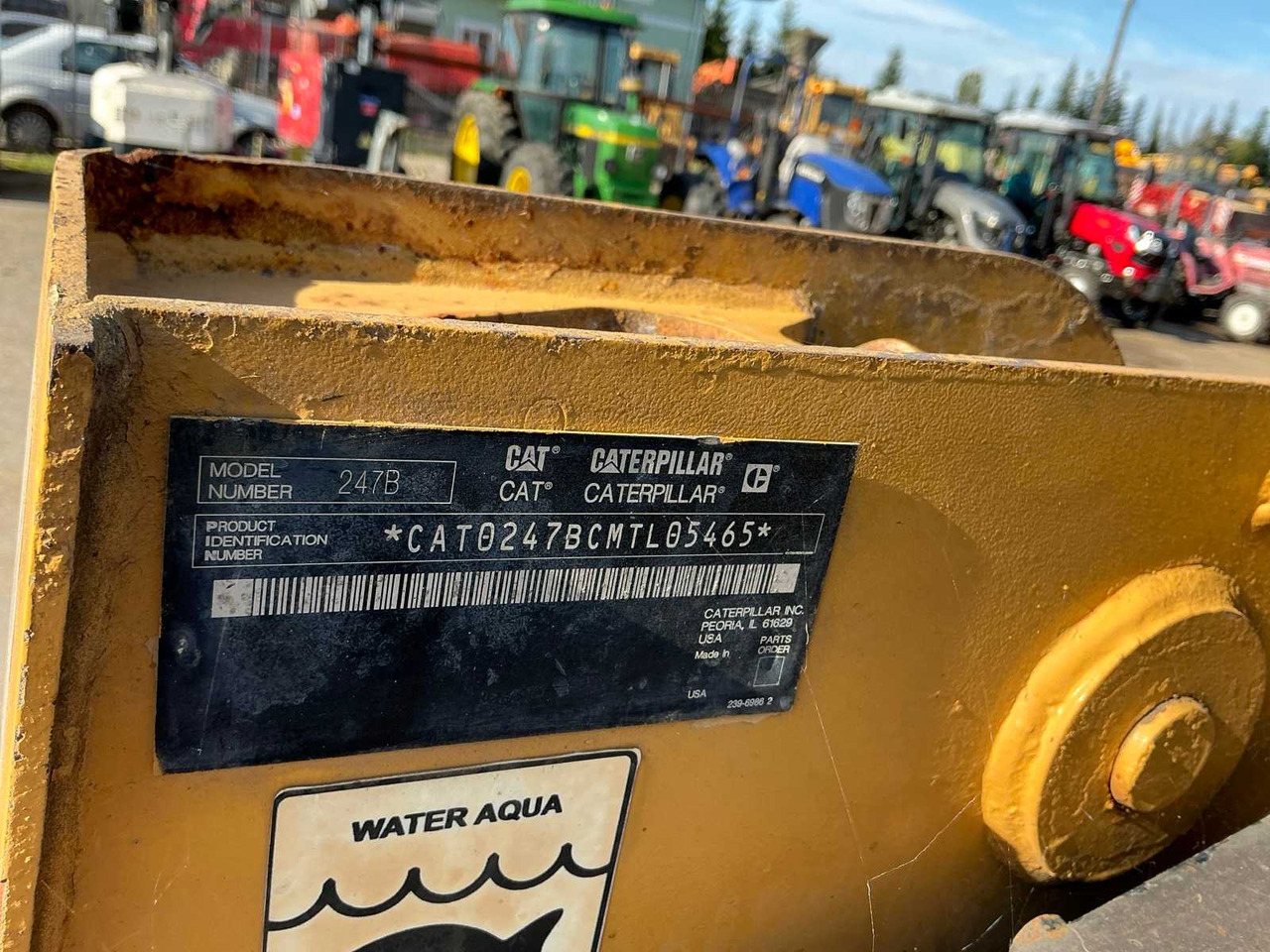 Caterpillar 247B - Mini chargeuse: photos 5 Caterpillar 247B - Mini chargeuse: photos 5