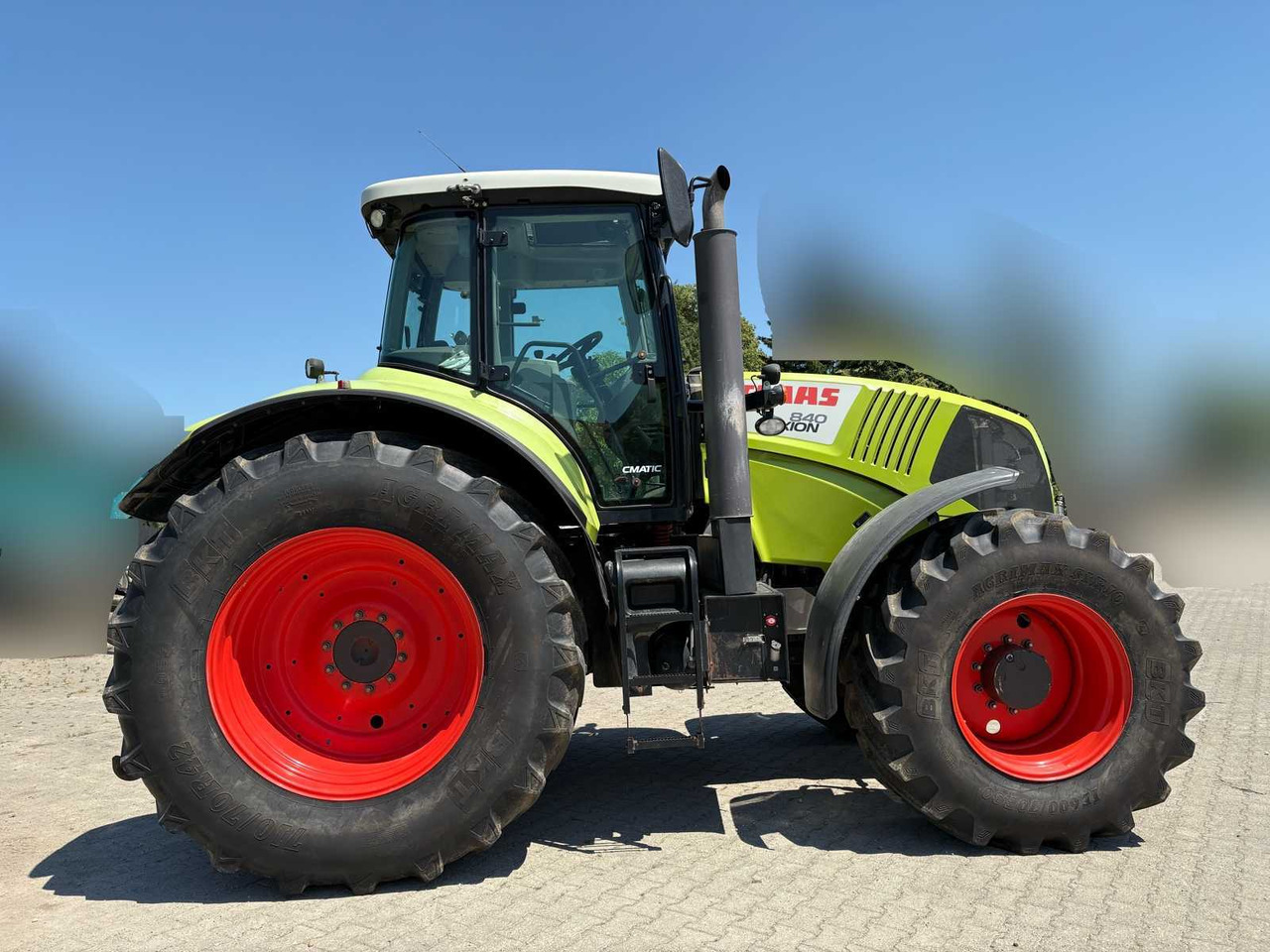 Claas Axion 840 C-Matic - Tracteur agricole: photos 4 Claas Axion 840 C-Matic - Tracteur agricole: photos 4