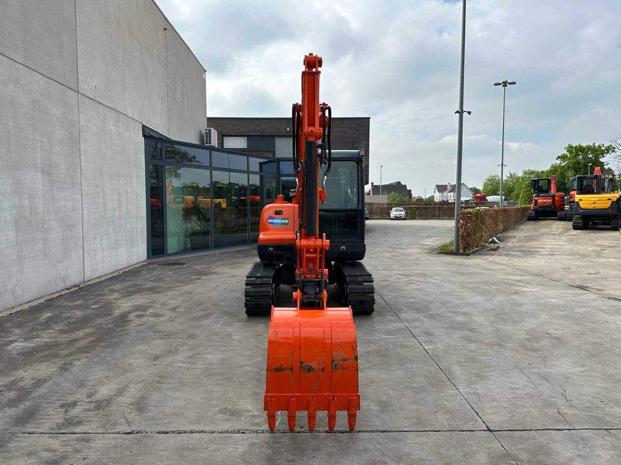 Doosan DX55-9C - Pelle sur chenille: photos 2 Doosan DX55-9C - Pelle sur chenille: photos 2