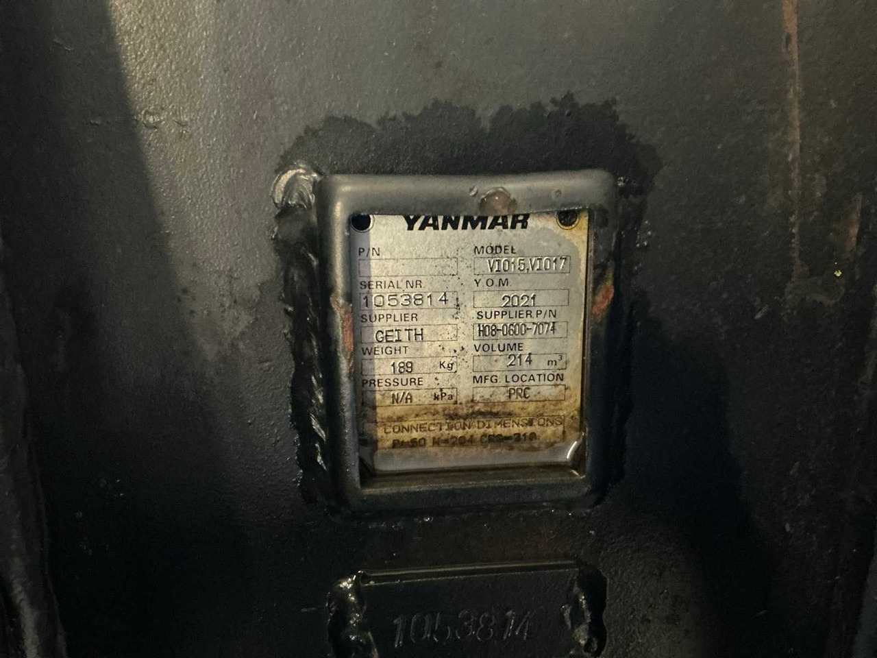 GEITH - 2021 - BUCKET FOR YANMAR B75W B95W - Chargeuse sur pneus: photos 5 GEITH - 2021 - BUCKET FOR YANMAR B75W B95W - Chargeuse sur pneus: photos 5