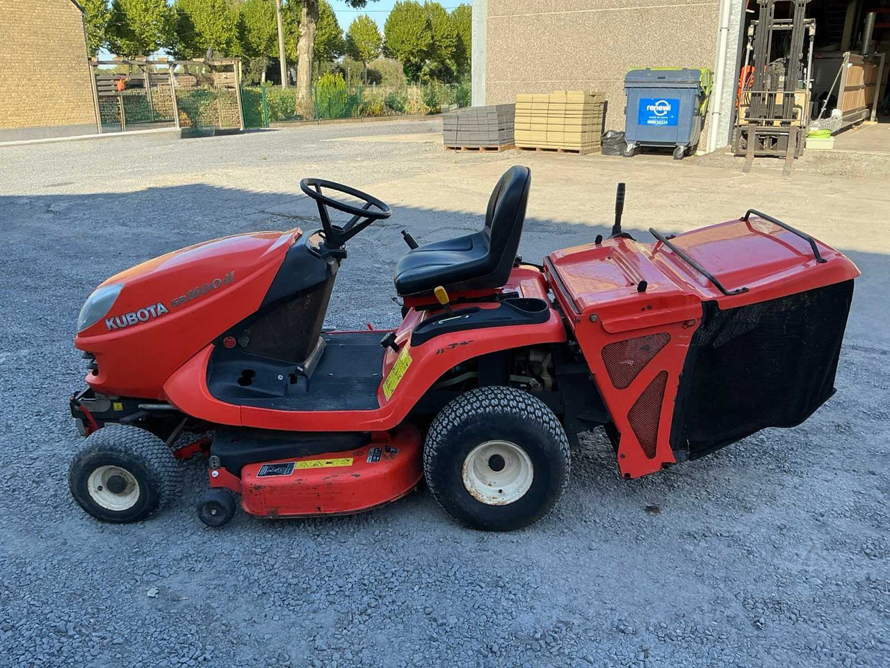 Kubota GR1600EC2 - Motofaucheuse: photos 2 Kubota GR1600EC2 - Motofaucheuse: photos 2