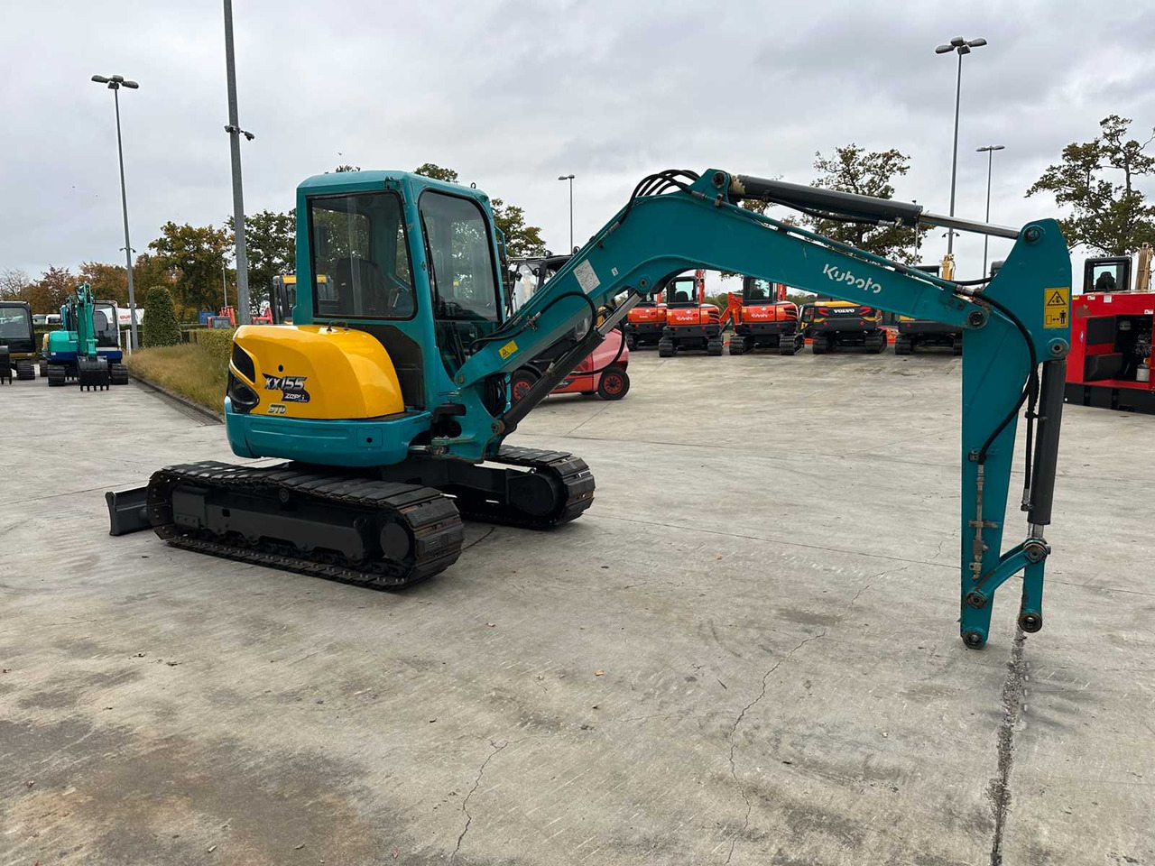 Kubota KX155-3 - Pelle sur chenille: photos 3 Kubota KX155-3 - Pelle sur chenille: photos 3