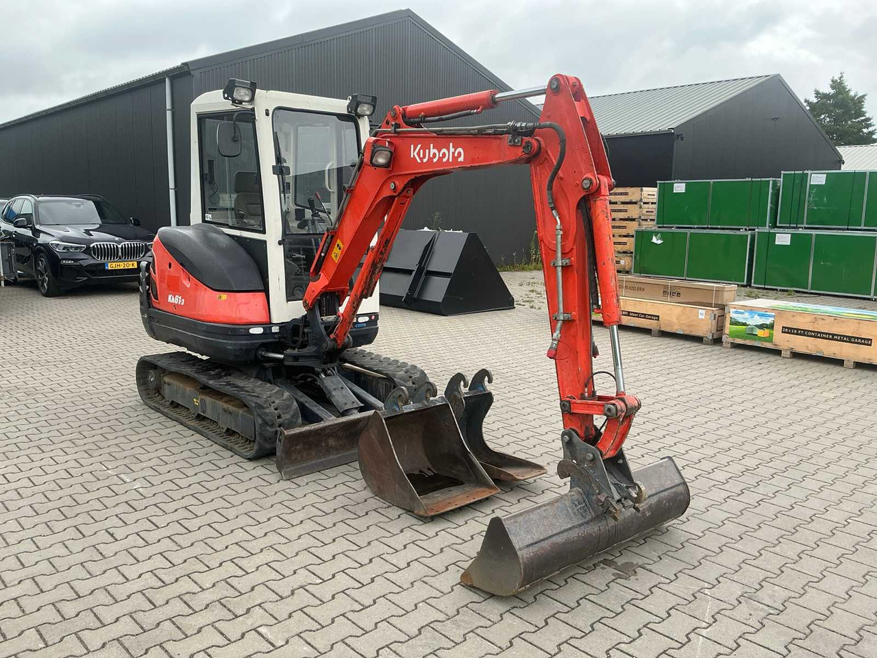Kubota KX61-3 - Pelle sur chenille: photos 2 Kubota KX61-3 - Pelle sur chenille: photos 2
