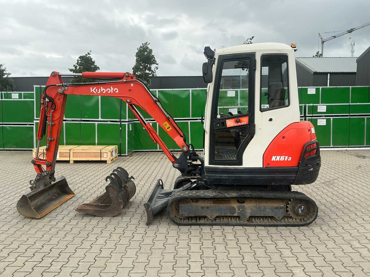 Kubota KX61-3 - Pelle sur chenille: photos 3 Kubota KX61-3 - Pelle sur chenille: photos 3