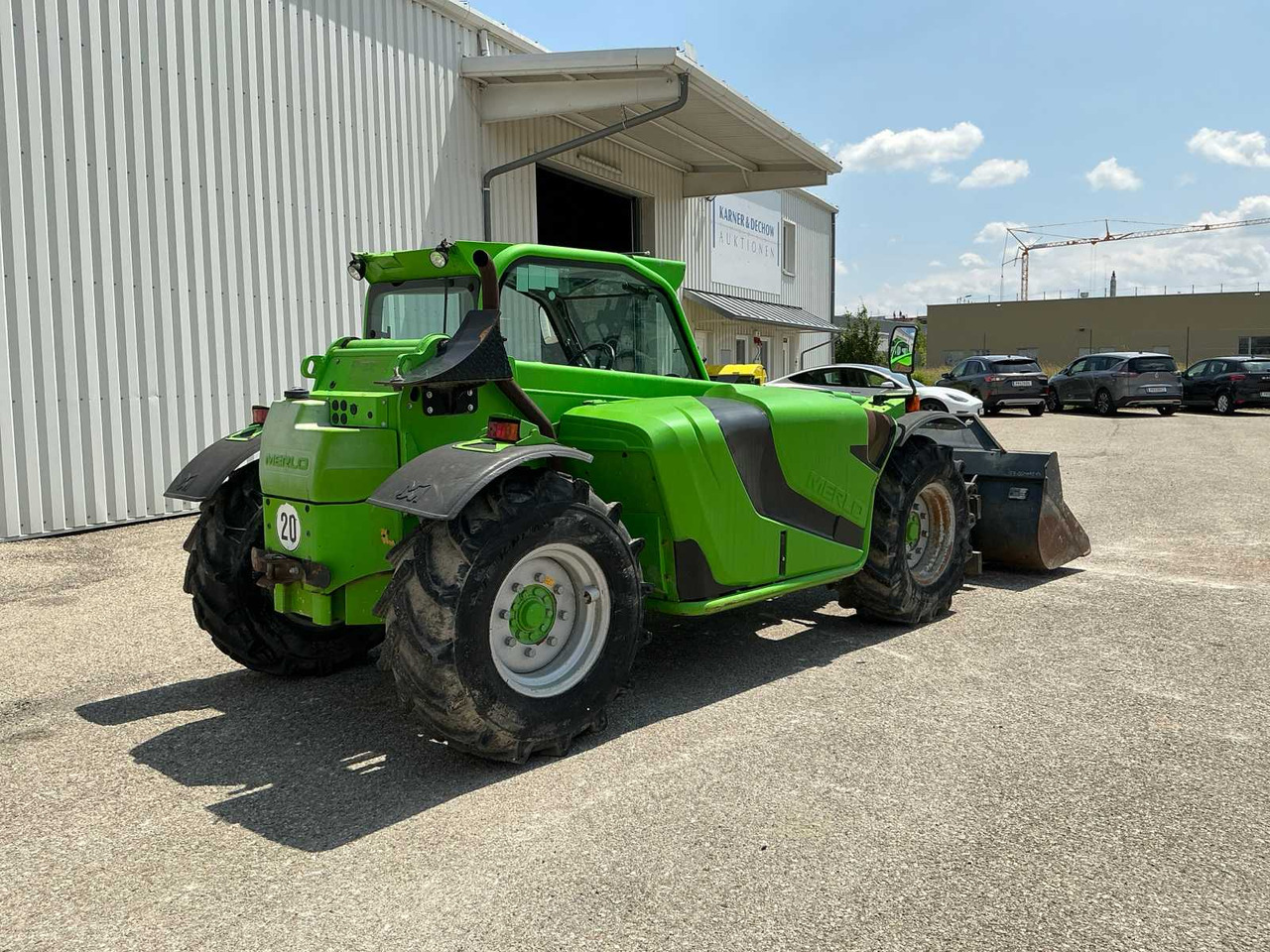 Merlo P28.8 Plus - Chargeuse sur pneus: photos 4 Merlo P28.8 Plus - Chargeuse sur pneus: photos 4