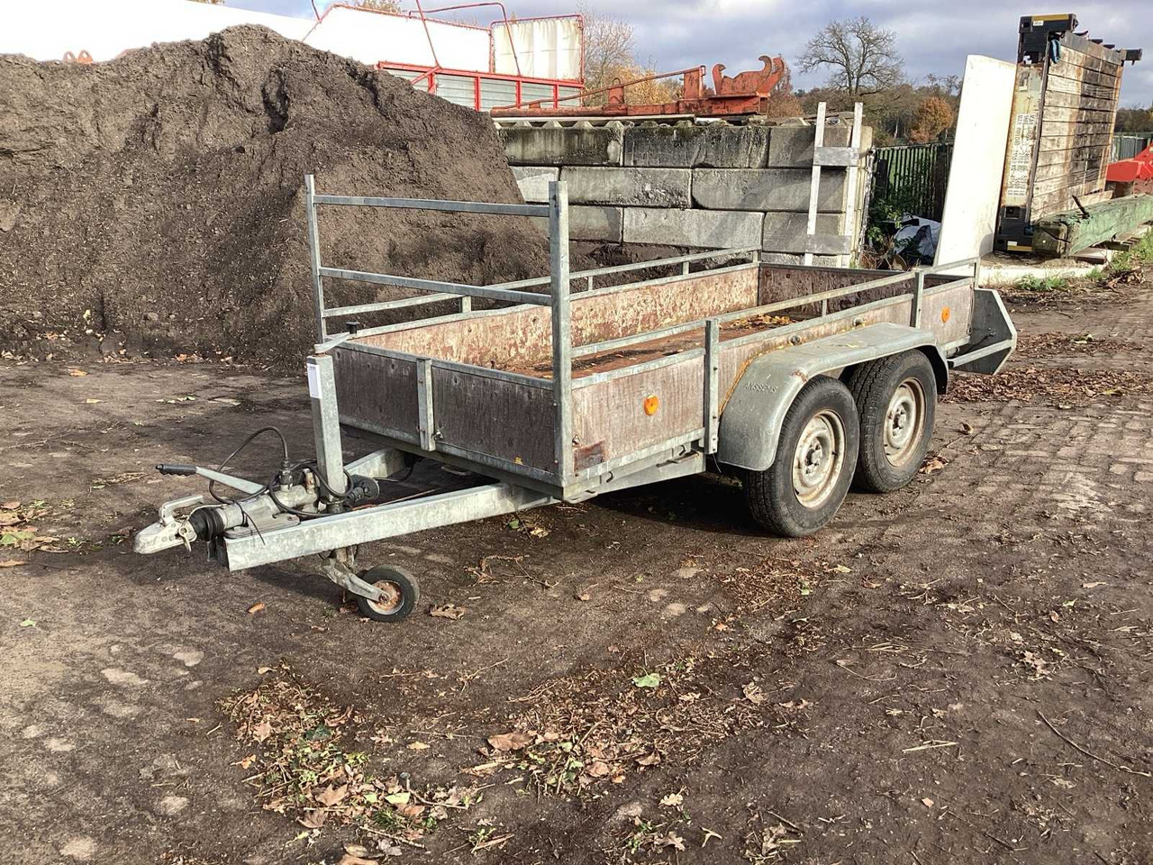 1993 ANSSEMS A-S 2700 TRAILER - Remorque: photos 1 1993 ANSSEMS A-S 2700 TRAILER - Remorque: photos 1