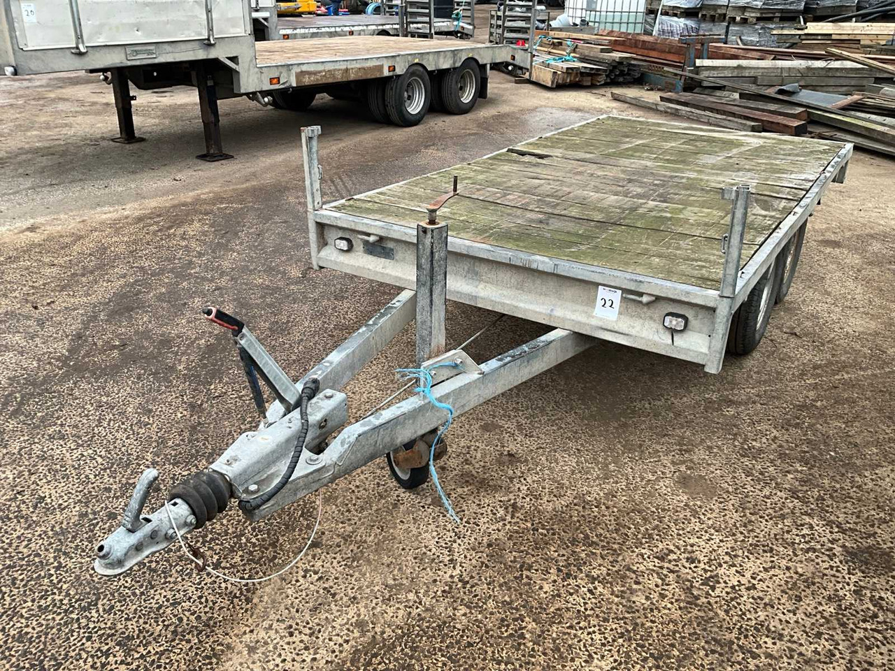 2009 ANSSEMS PSX2 PLATFORM TRAILER - Remorque: photos 2 2009 ANSSEMS PSX2 PLATFORM TRAILER - Remorque: photos 2