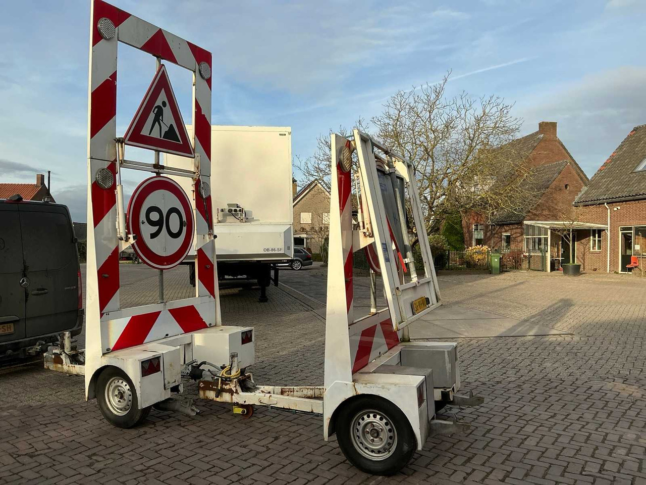 2011 WAGENAAR WA1800 ROAD SIGNPOSTING (2X) - Remorque: photos 3 2011 WAGENAAR WA1800 ROAD SIGNPOSTING (2X) - Remorque: photos 3