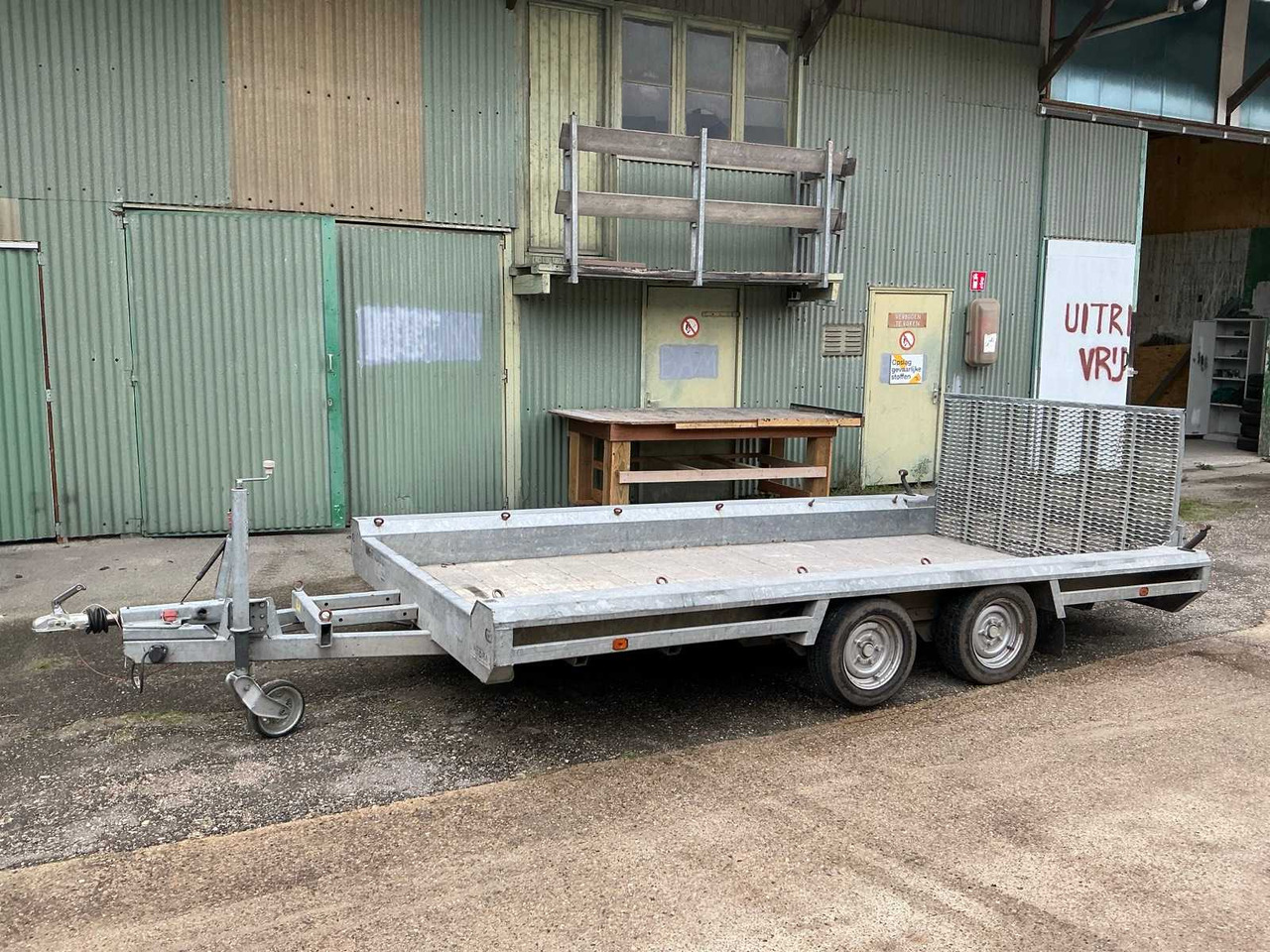 2017 HULCO MACHINE TRANSPORTER - Remorque: photos 1 2017 HULCO MACHINE TRANSPORTER - Remorque: photos 1