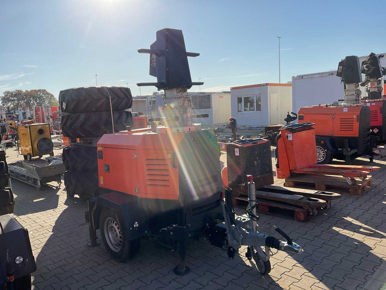 2018 TRIME X-ECO A0031 LED LIGHT MAST GENERATOR TRAILER - Remorque: photos 2 2018 TRIME X-ECO A0031 LED LIGHT MAST GENERATOR TRAILER - Remorque: photos 2