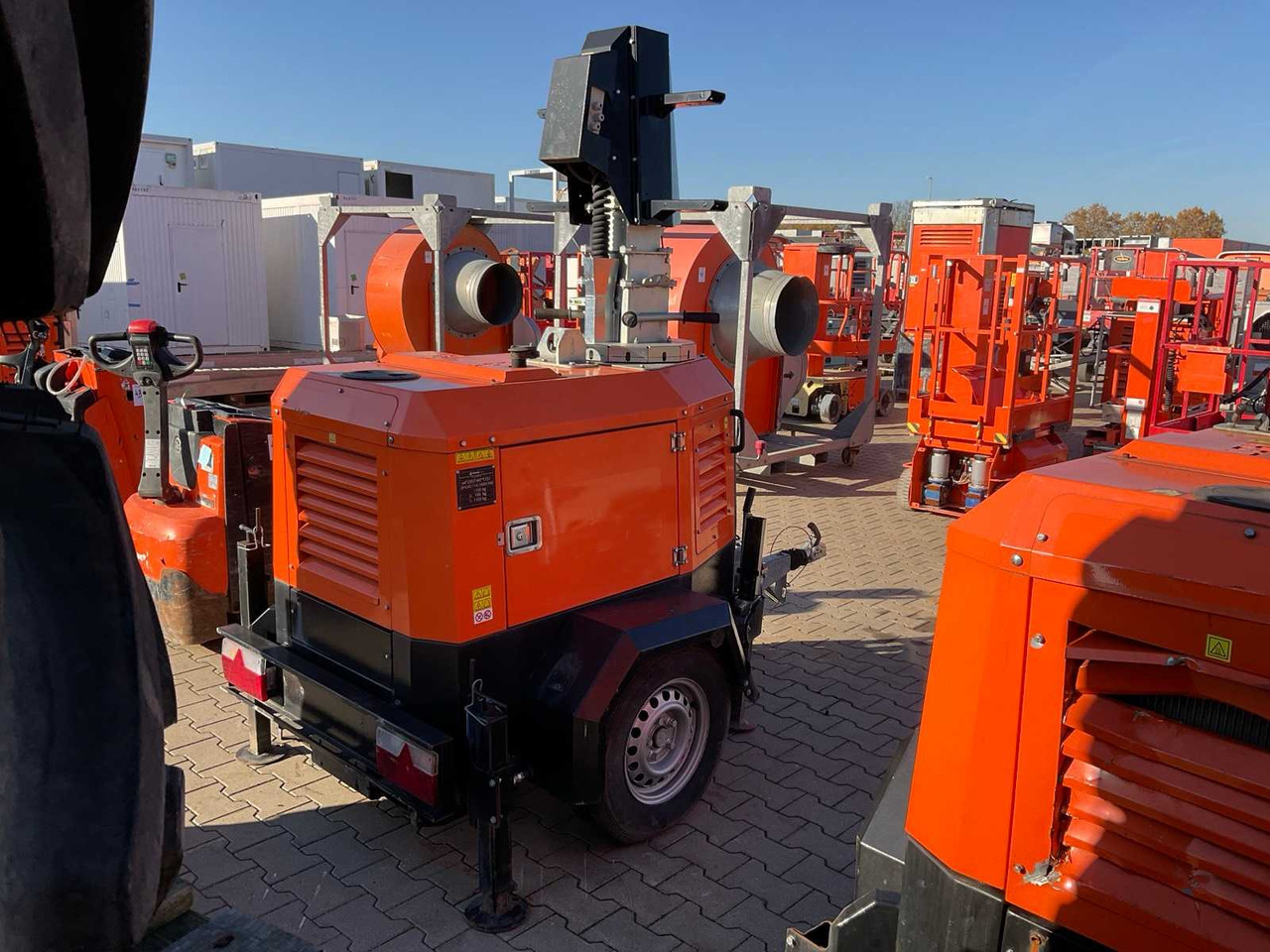 2018 TRIME X-ECO A0031 LED LIGHT MAST GENERATOR TRAILER - Remorque: photos 3 2018 TRIME X-ECO A0031 LED LIGHT MAST GENERATOR TRAILER - Remorque: photos 3