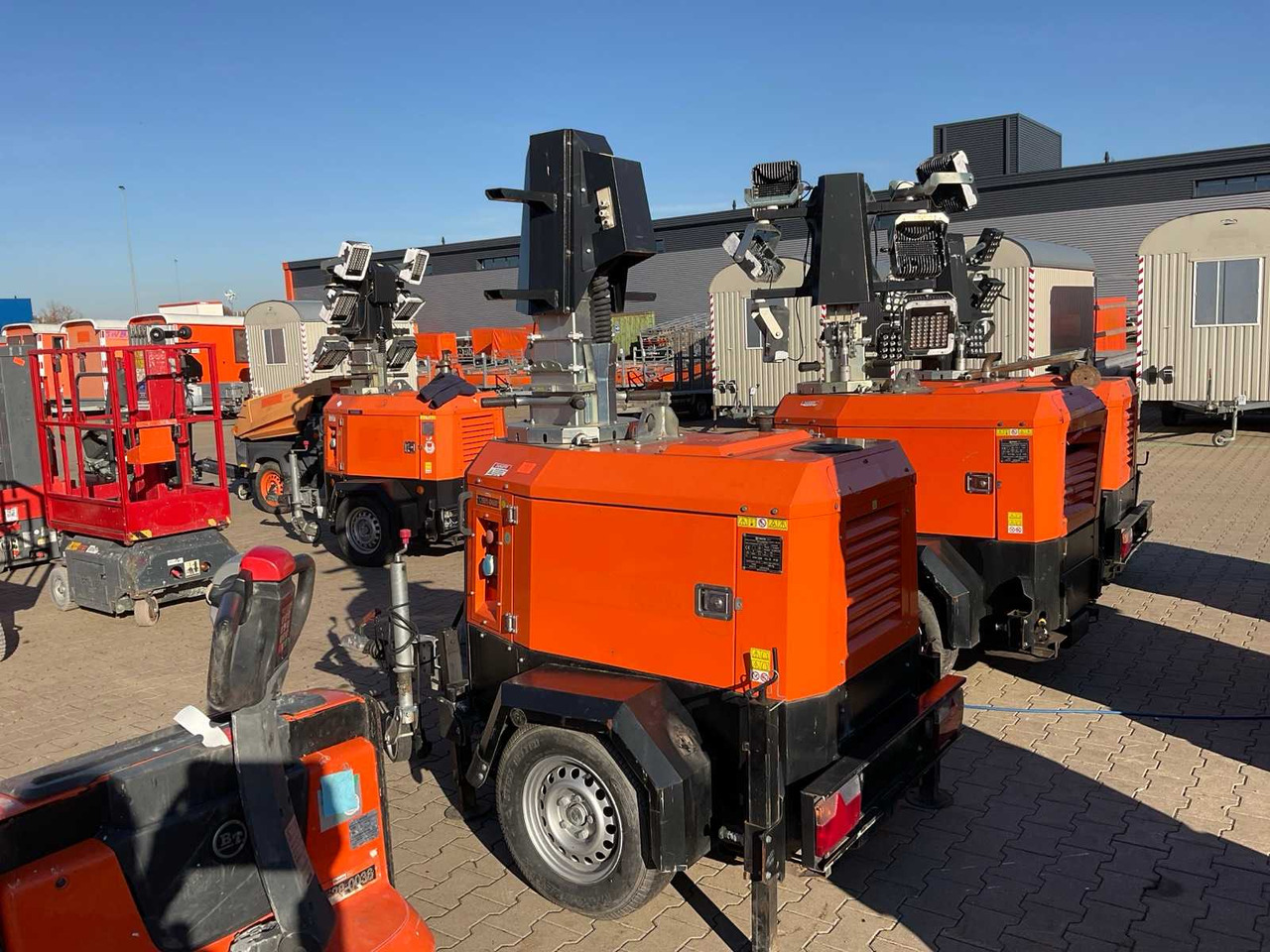 2018 TRIME X-ECO A0031 LED LIGHT MAST GENERATOR TRAILER - Remorque: photos 4 2018 TRIME X-ECO A0031 LED LIGHT MAST GENERATOR TRAILER - Remorque: photos 4