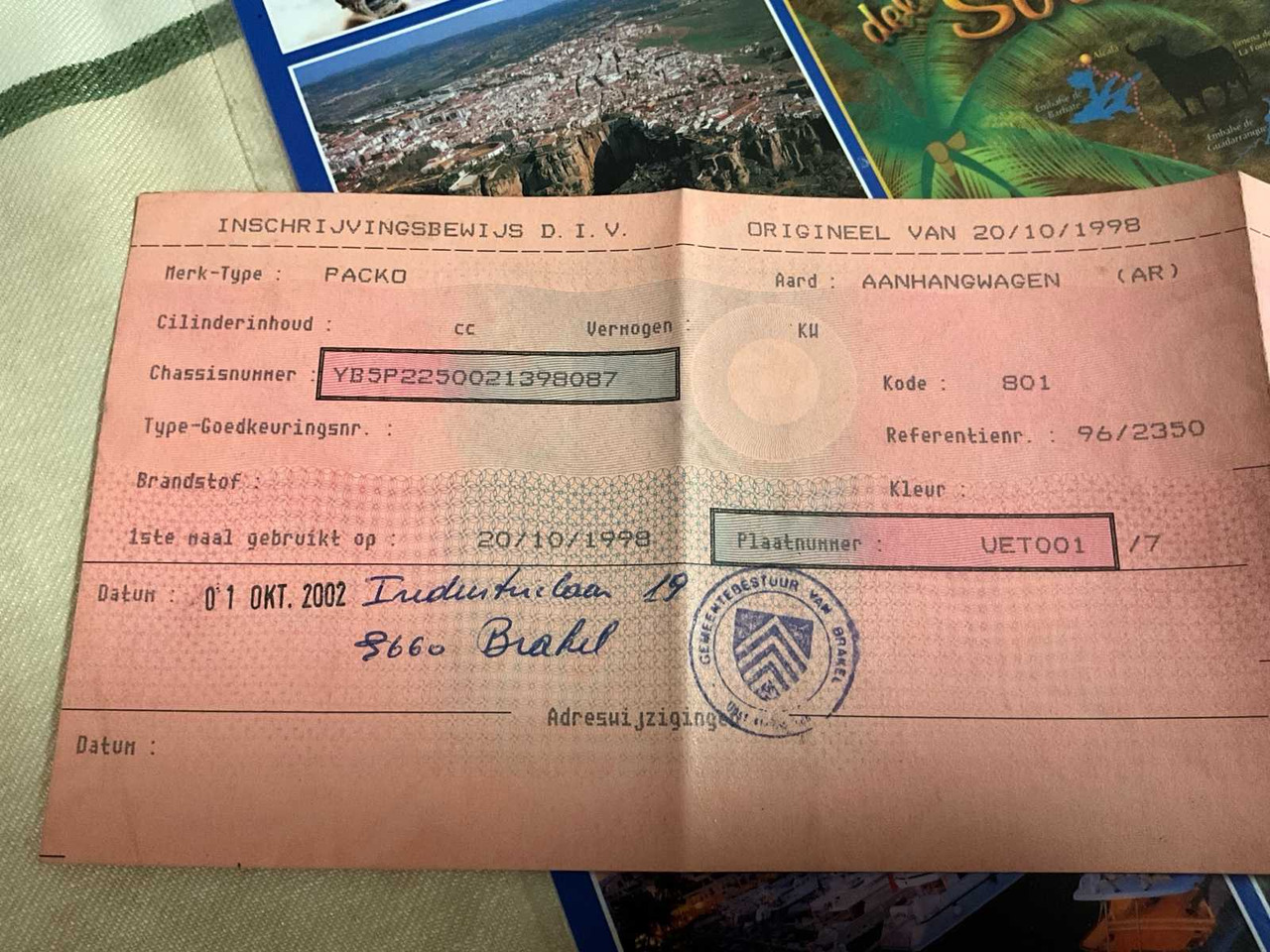 BRANTA 750KG TRAILER - Remorque: photos 2 BRANTA 750KG TRAILER - Remorque: photos 2