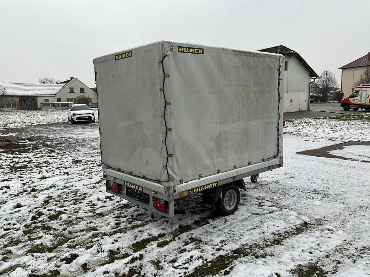 HUMER P 1223-VS-1500 CAR TRAILER - Remorque: photos 3 HUMER P 1223-VS-1500 CAR TRAILER - Remorque: photos 3