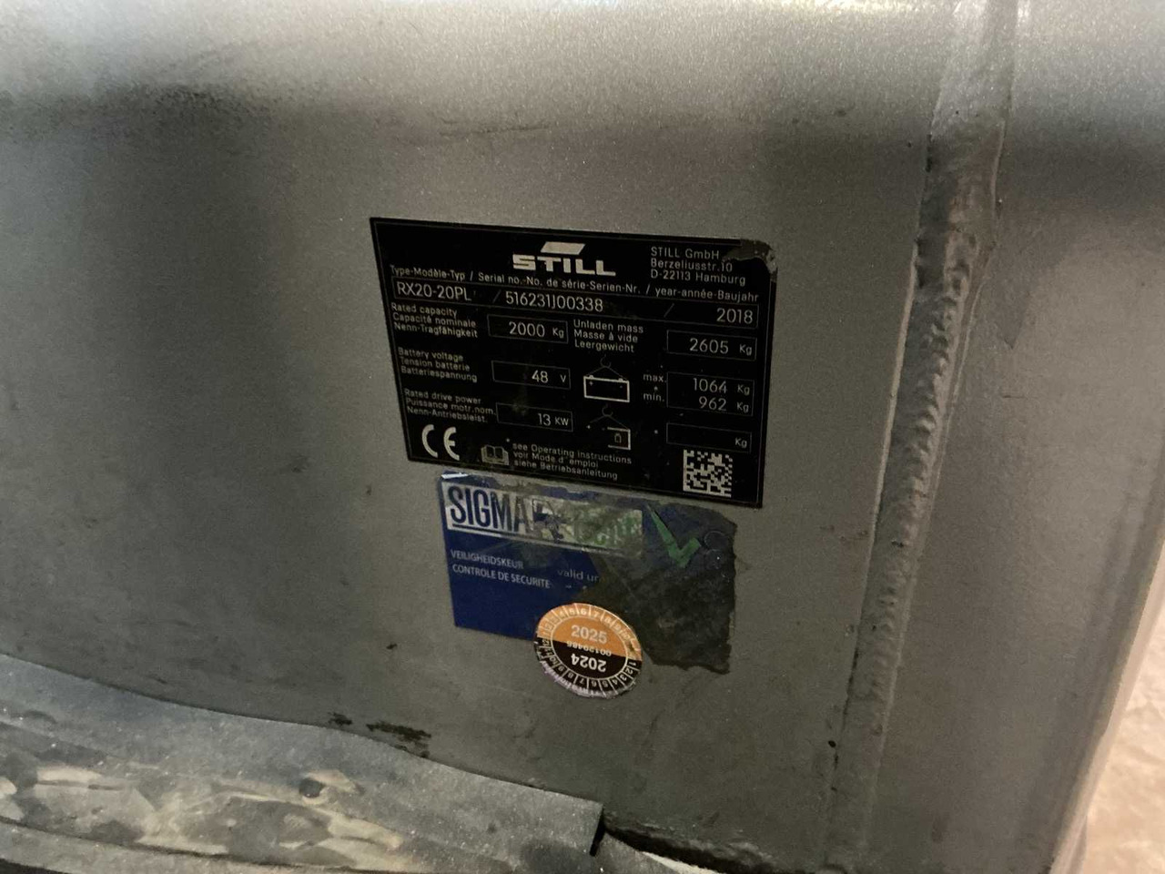 Chariot élévateur STILL - RX20-20P - FORKLIFT TRUCKS - 2018: photos 6 Chariot élévateur STILL - RX20-20P - FORKLIFT TRUCKS - 2018: photos 6