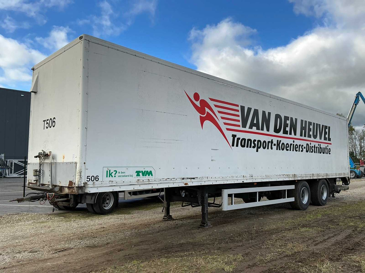 1996 VAN HOOL 2B2001 SEMI-TRAILER - Semi-remorque: photos 1 1996 VAN HOOL 2B2001 SEMI-TRAILER - Semi-remorque: photos 1