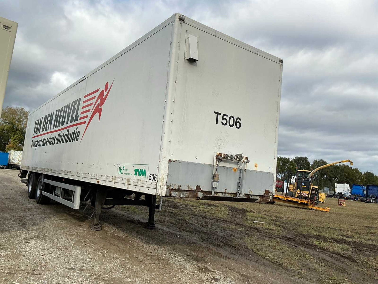 1996 VAN HOOL 2B2001 SEMI-TRAILER - Semi-remorque: photos 3 1996 VAN HOOL 2B2001 SEMI-TRAILER - Semi-remorque: photos 3