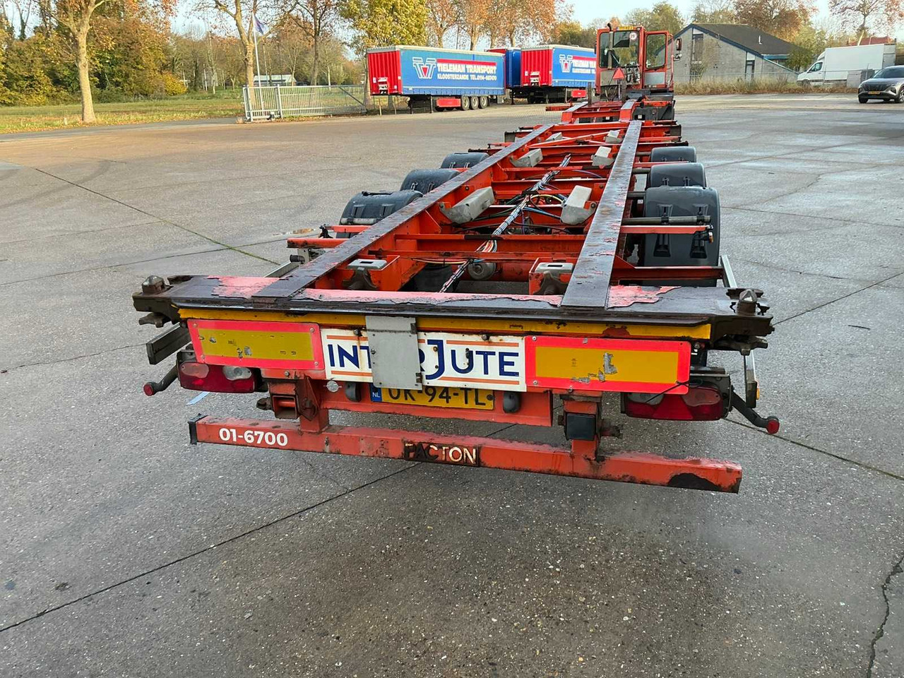 Semi-remorque 2009 PACTON TXC339 CONTAINER CHASSIS SEMI-TRAILER: photos 11