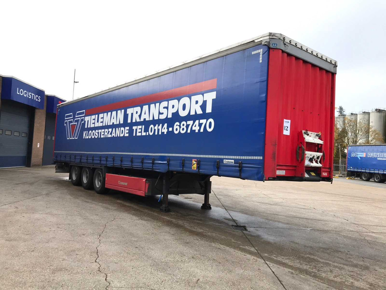 2018 KRONE SD SEMI-TRAILER - Semi-remorque: photos 4 2018 KRONE SD SEMI-TRAILER - Semi-remorque: photos 4