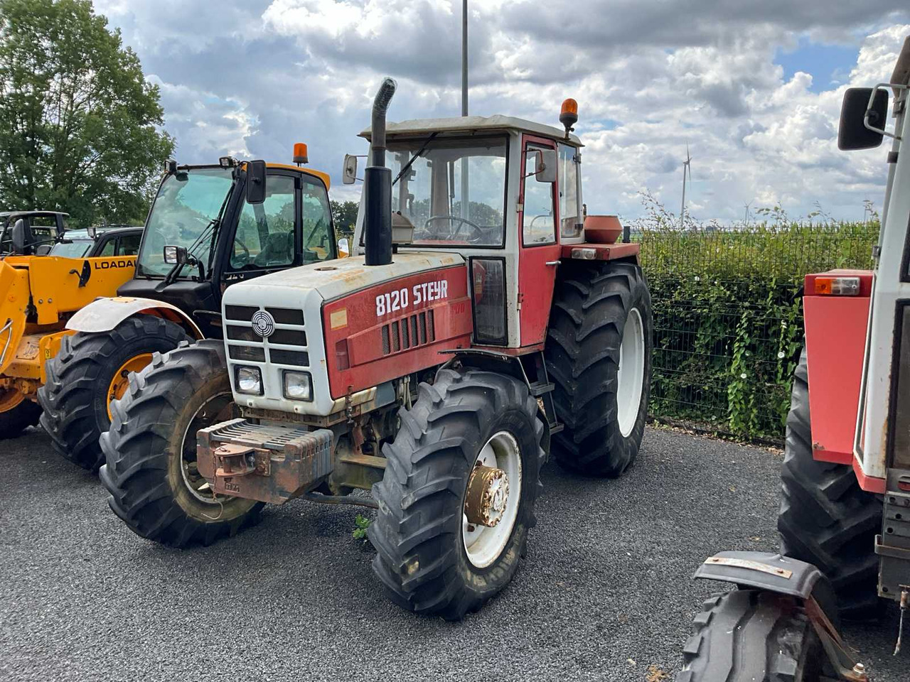 Steyr 8120A - Tracteur agricole: photos 1 Steyr 8120A - Tracteur agricole: photos 1