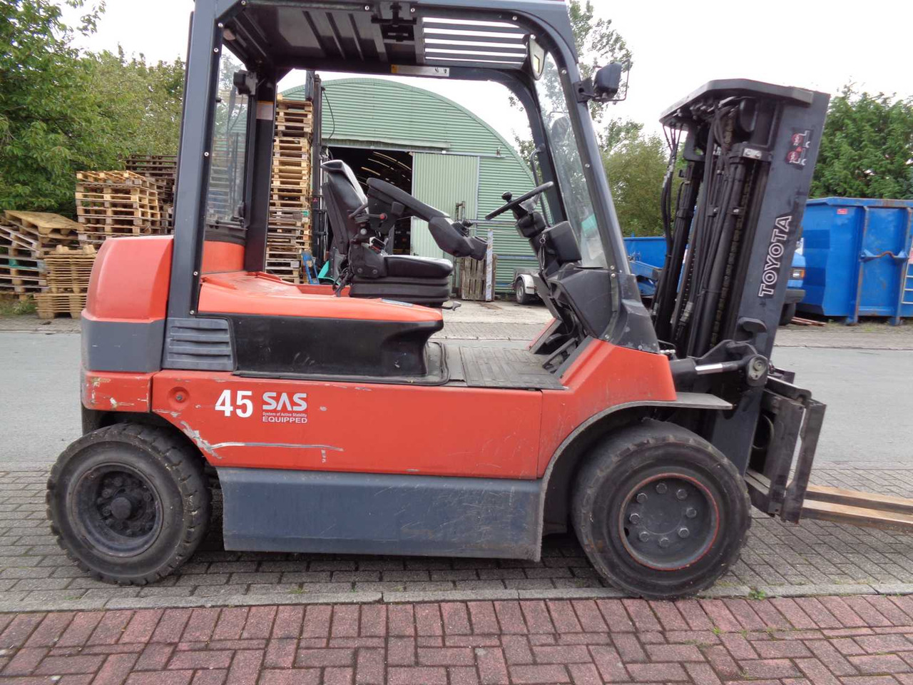 TOYOTA 7FBMF45 ELECTRIC FORKLIFT, TOYOTA 7FBMF45 - Chariot élévateur: photos 3 TOYOTA 7FBMF45 ELECTRIC FORKLIFT, TOYOTA 7FBMF45 - Chariot élévateur: photos 3