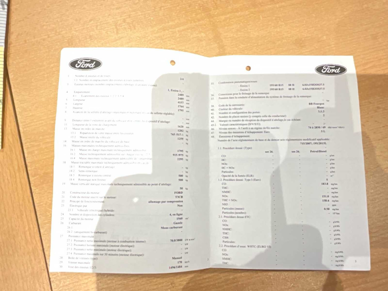 Véhicule utilitaire FORD TRANSIT COURIER VAN: photos 22 Véhicule utilitaire FORD TRANSIT COURIER VAN: photos 22