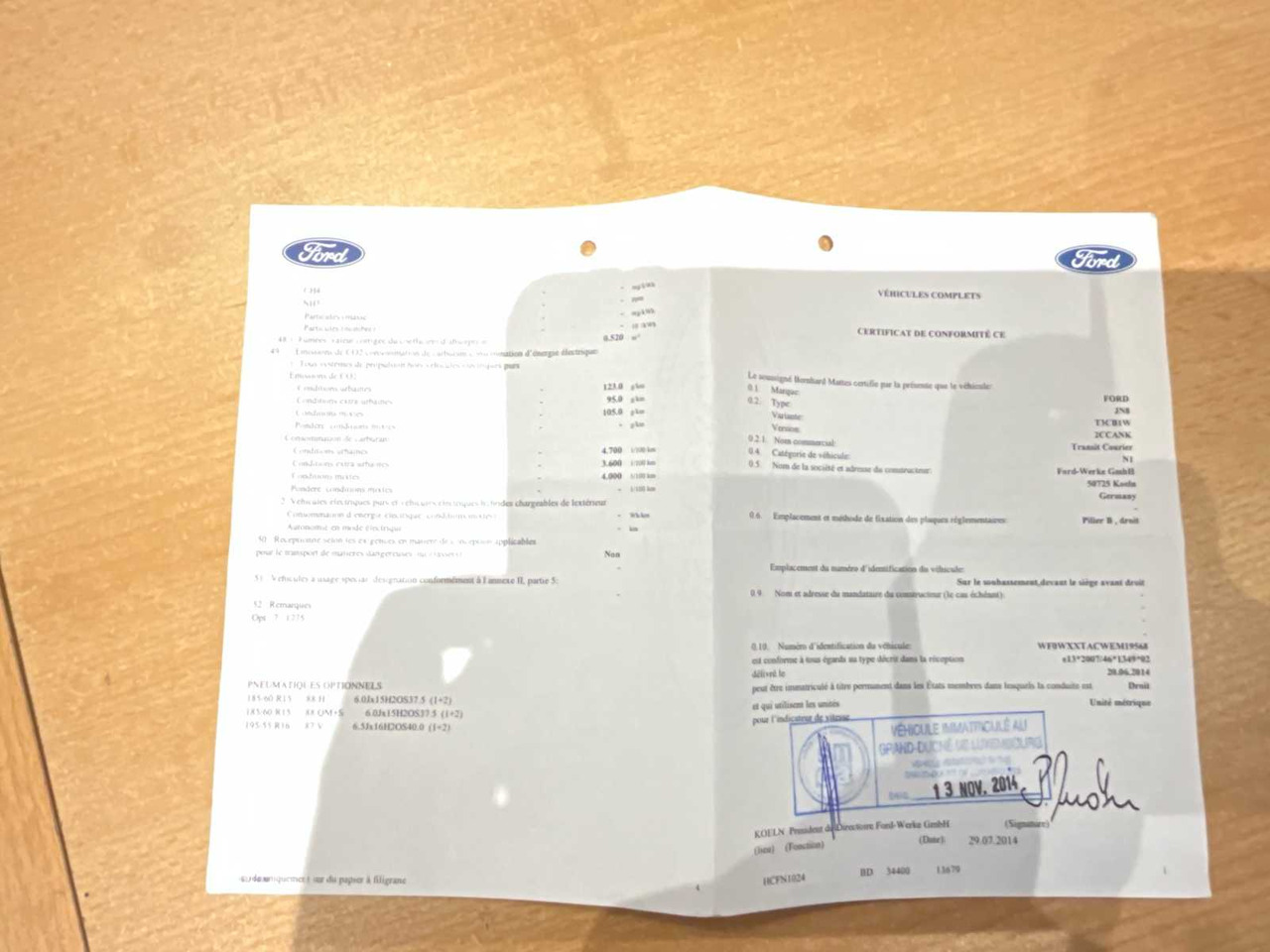 Véhicule utilitaire FORD TRANSIT COURIER VAN: photos 21 Véhicule utilitaire FORD TRANSIT COURIER VAN: photos 21