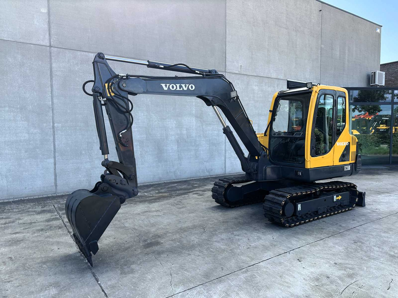 Volvo EC55B - Pelle sur chenille: photos 1 Volvo EC55B - Pelle sur chenille: photos 1
