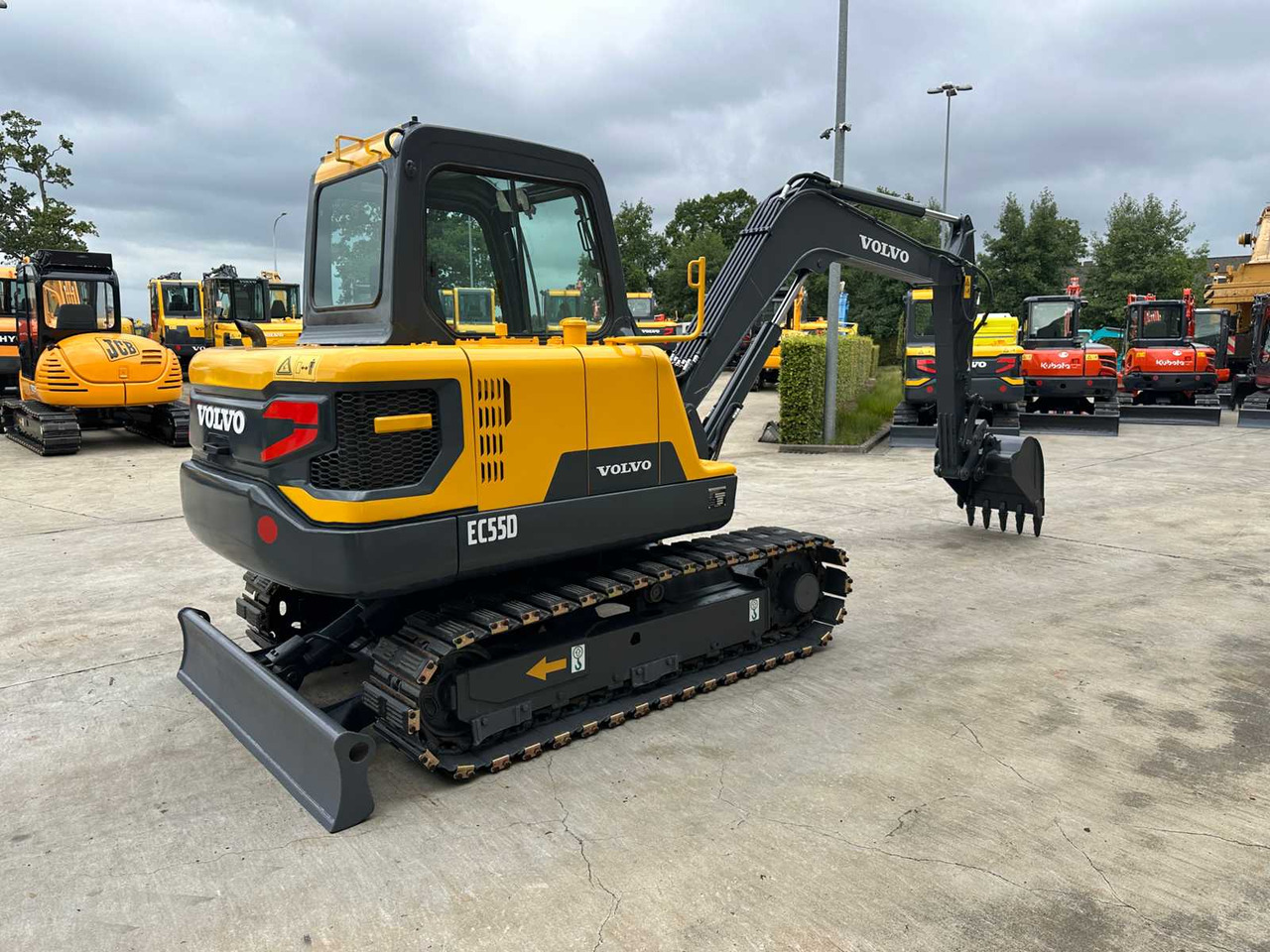 Volvo EC55D - Pelle sur chenille: photos 4 Volvo EC55D - Pelle sur chenille: photos 4