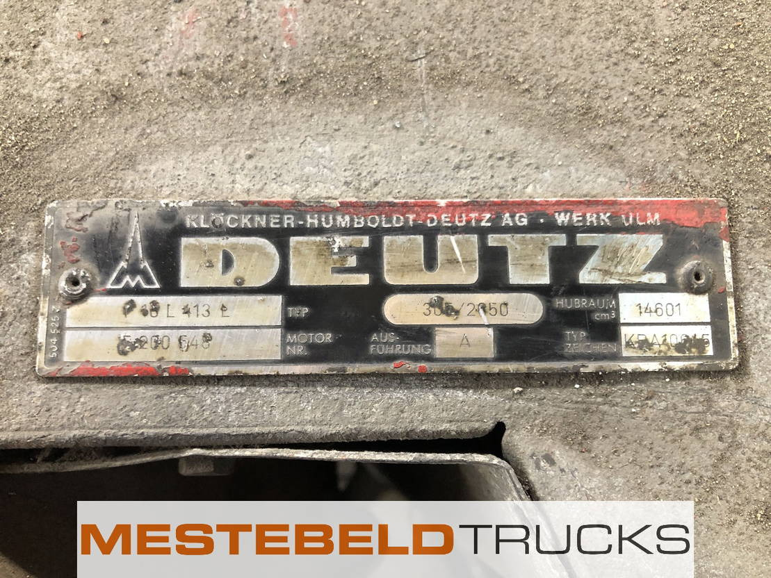 Iveco Motor F10 L 413 Deutz 10 cilinder - Moteur pour Camion: photos 5 Iveco Motor F10 L 413 Deutz 10 cilinder - Moteur pour Camion: photos 5