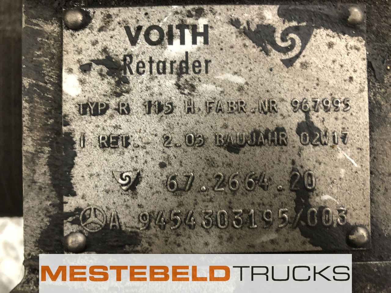 Mercedes-Benz Retarder Voith R115H - Boîte de vitesse et pièces pour Camion: photos 3 Mercedes-Benz Retarder Voith R115H - Boîte de vitesse et pièces pour Camion: photos 3