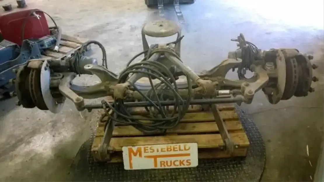 Mercedes-Benz Sleepas hydraulisch gestuurd compleet - Essieu arrière pour Camion: photos 2 Mercedes-Benz Sleepas hydraulisch gestuurd compleet - Essieu arrière pour Camion: photos 2