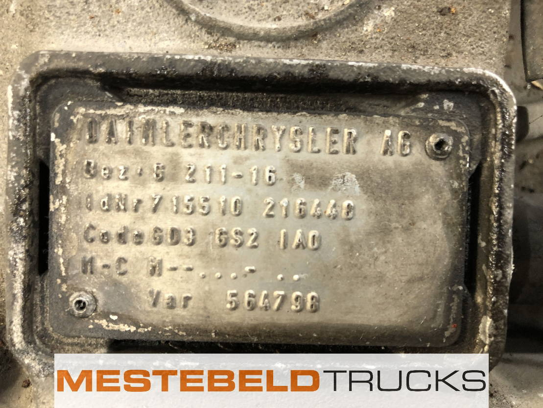 Mercedes-Benz Versnellingsbak G211-16 EPS - Boîte de vitesse pour Camion: photos 5 Mercedes-Benz Versnellingsbak G211-16 EPS - Boîte de vitesse pour Camion: photos 5