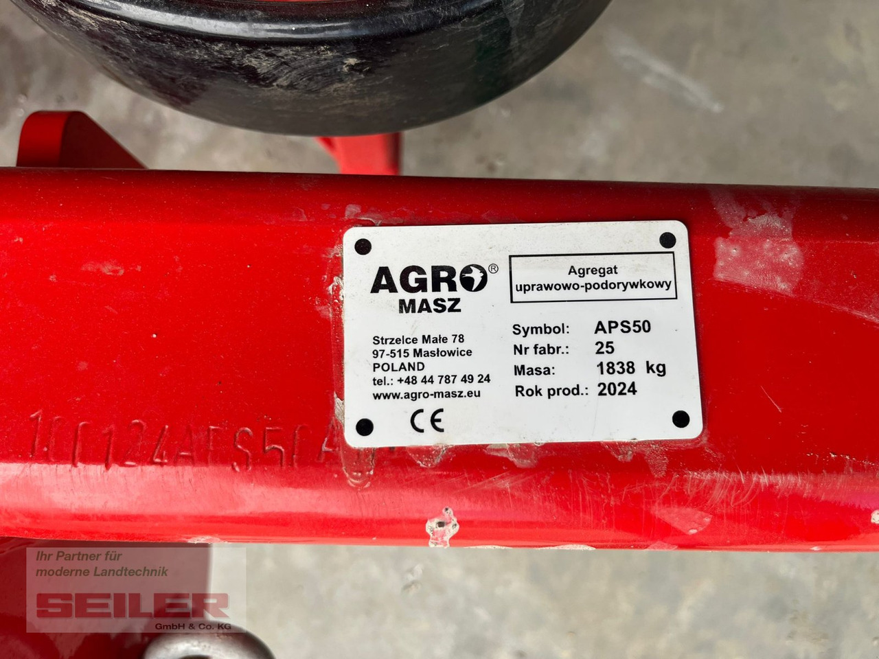 Agro-Masz APS 50 H - Bineuse: photos 4 Agro-Masz APS 50 H - Bineuse: photos 4