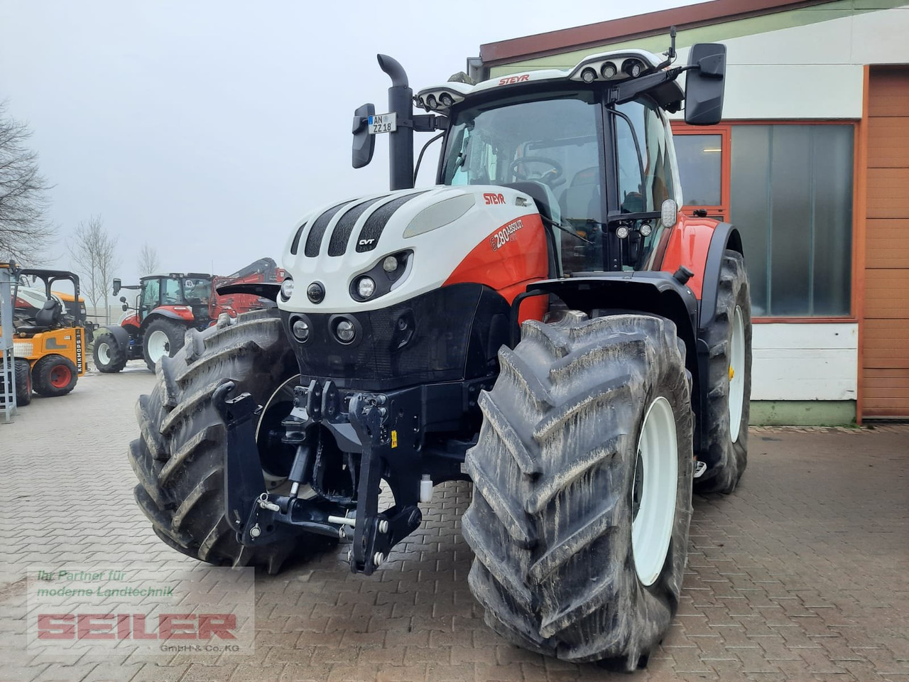 Steyr Absolut 6280 CVT S-Connect - Tracteur agricole: photos 1 Steyr Absolut 6280 CVT S-Connect - Tracteur agricole: photos 1