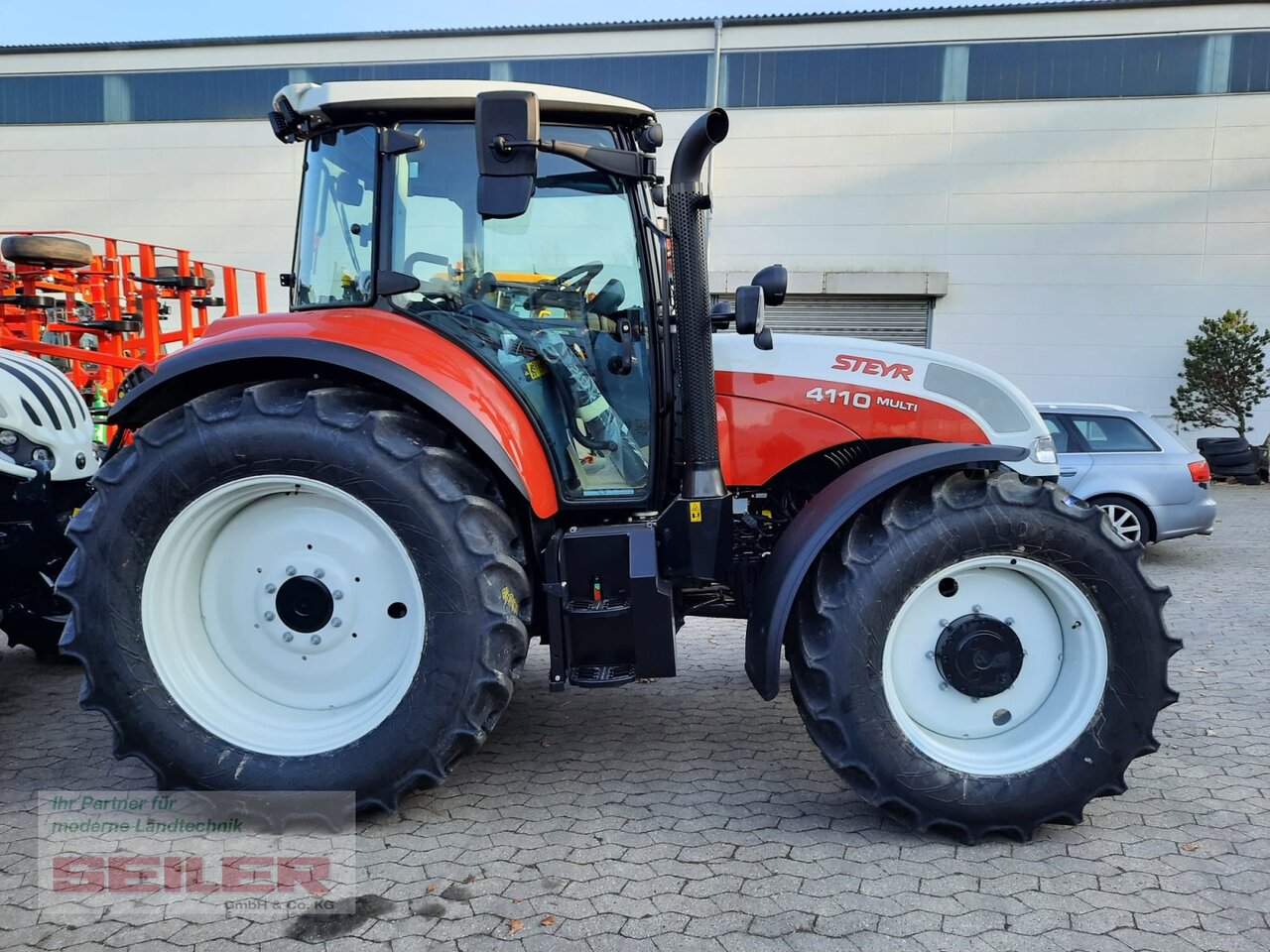 Steyr Multi 4110 - Tracteur agricole: photos 5 Steyr Multi 4110 - Tracteur agricole: photos 5