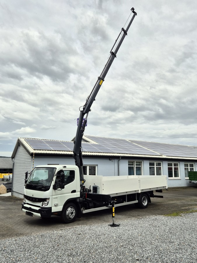 FUSO FUSO 9C18 Canter Alu Pritsche 5.5m Kran 3x hydr. - Utilitaire plateau: photos 3 FUSO FUSO 9C18 Canter Alu Pritsche 5.5m Kran 3x hydr. - Utilitaire plateau: photos 3