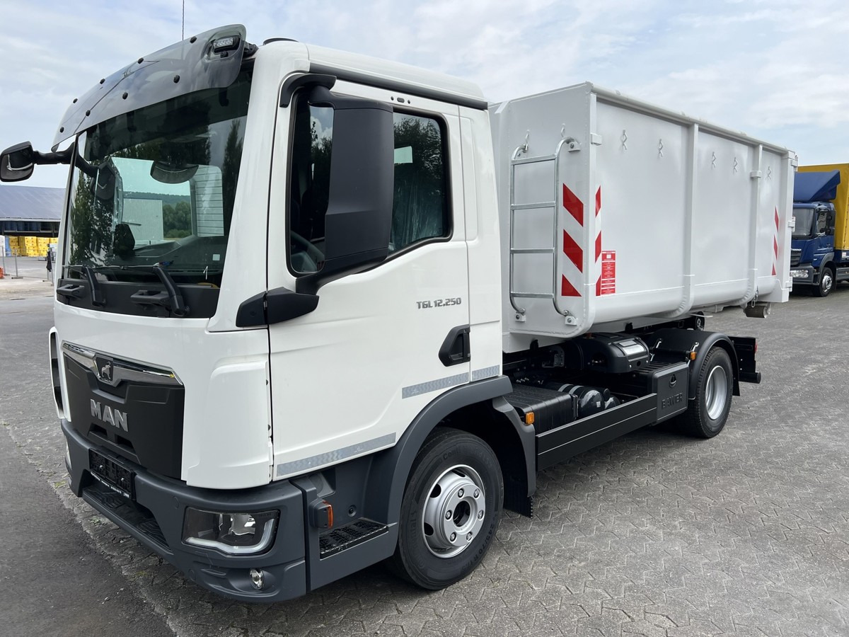 MAN TGL 12.250 BL NEU City Abrollkipper PowerMatic - Camion ampliroll: photos 4 MAN TGL 12.250 BL NEU City Abrollkipper PowerMatic - Camion ampliroll: photos 4
