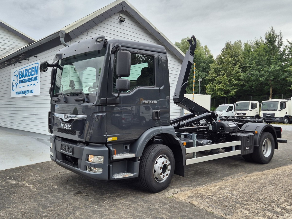 Camion ampliroll MAN TGM 15.250 Abrollkipper hydr. Haken 900-1570mm: photos 14